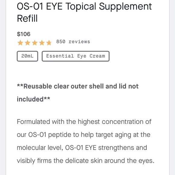 NWT One Skin | OS-O1 Eye - Picture 5 of 7